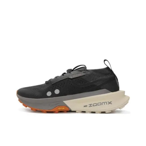 Nike Zegama Trail 2 Износостойкий и Легкий Низкий Топ Беговые кроссовки Женские Черный