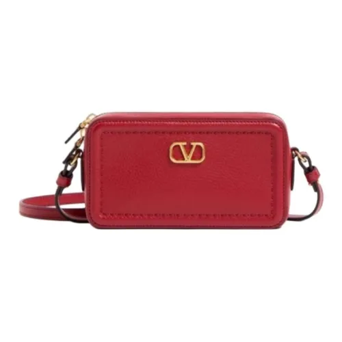 Valentino ALLTIME Сумка через плечо из коровьей кожи мини-сумка женская красная