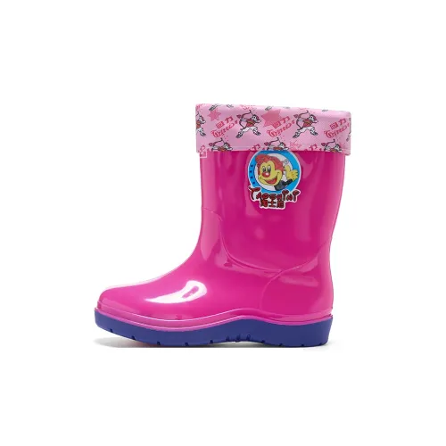 Warrior Детские резиновые сапоги High Top Red Утепленные Термические Kids