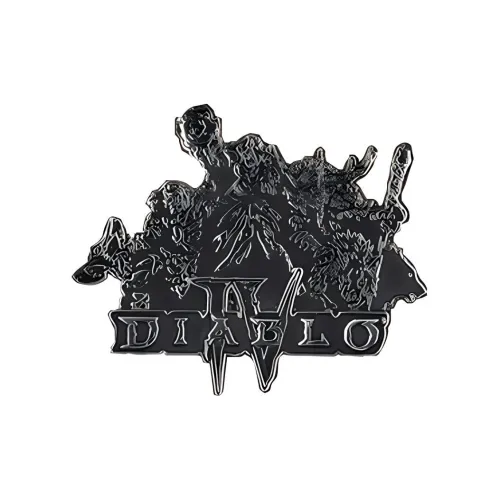 Blizzard DIABLO Персонажи Готический Потертый GOD OF War 4 Персонаж Коллекционная группа Значки Значок 3,6 см