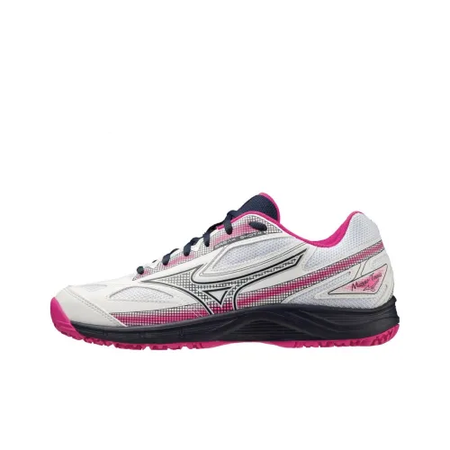 Mizuno Теннисные Кроссовки Низкие Белый × Розовый Женские
