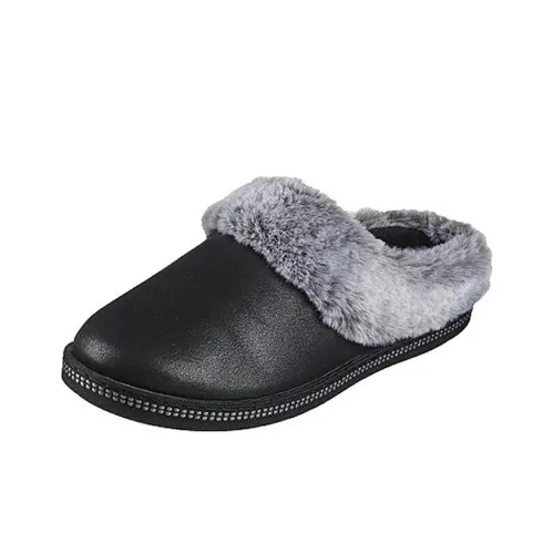 Skechers Cozy Домашние тапочки Женские Черные
