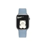 Один круг, льняная ткань, синий