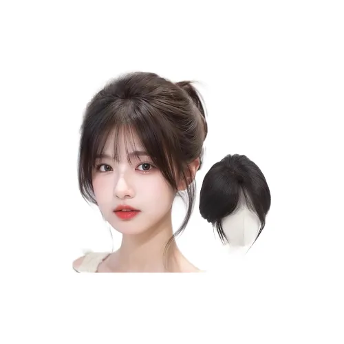 WANWANFENG Французский Liu Hai Парики Естественный Мокко