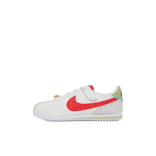 Nike Детская повседневная обувь Low Топ Белый Красный Дошкольная