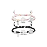 Мирный браслет с застежкой и китайскими символами "Жуи" (благопожелательное животное), 1 пара