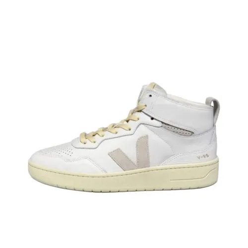 VEJA V 95 High Топ Скейтборд Кроссовки Унисекс Белый