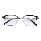 Винтажный черный золотой