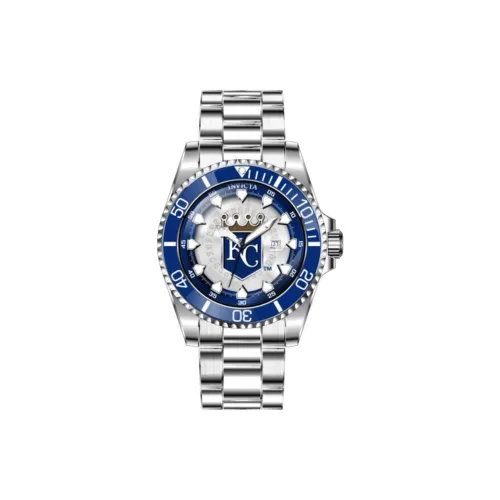 INVICTA Мужские часы Кварцевый механизм Ремешок из нержавеющей стали 47 мм Белый циферблат