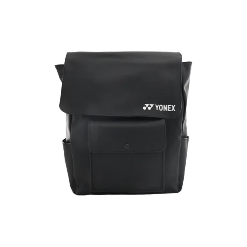 YONEX Рюкзак из искусственной кожи с текстилем унисекс черный светлый бежевый