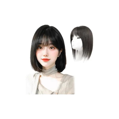 WANWANFENG Французский Liu Hai Парики Естественный Мокко