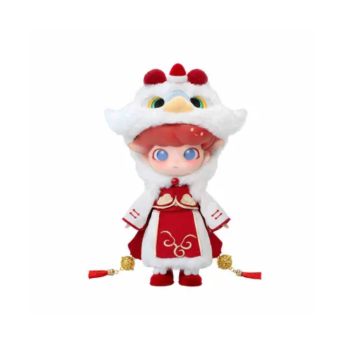 POP MART Коллаборация Edition DIMOO Благоприятный Зверь 1 8 Фигурка в масштабе 1 8 Модные Фигурки