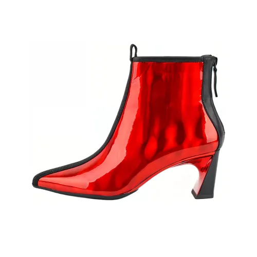 UNITED NUDE Lucid Molten Mid Ankle Ботинки 6,4CM Женские Красный