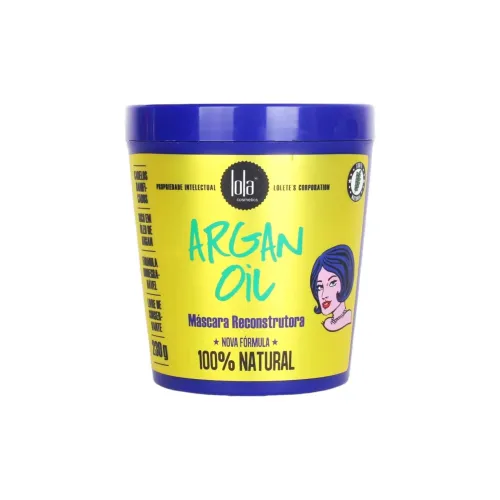 LOLA COSMETICS Марокканское масло из орехов для масок для волос контроль пушистости восстановление улучшение цвета и блеска 230 г