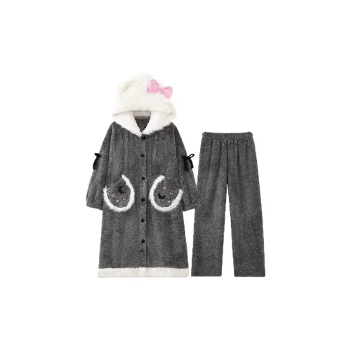 O'MESIK Пижамный комплект женский темно-серый