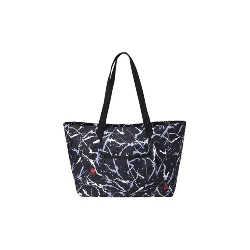 Anta Mulan Коллаборация 150D Имитация Память Ткань Тоут Сумка Сумка для покупок Сумка через плечо Сумка Обычный Женские