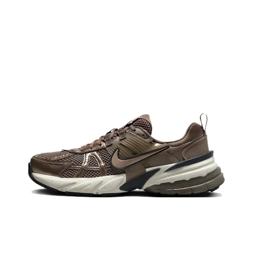 Nike V2K Run Slip-resistant Abrasion-resistant Low Top Rubber Foam Casual Training Running Shoes Women's Brown Найк V2K Run Противоскользящий Устойчивый к истиранию Низкий Топ Резина Пена Повседневные Тренировочные Беговые Кроссовки Женские Коричневый