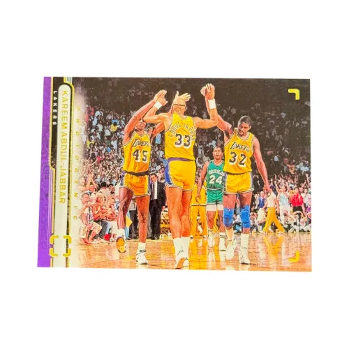 PANINI Skyhook Kareem Abdul JABBAR Лейкерс On Field Collection Классическая Selection Основа TecPass CONDITION