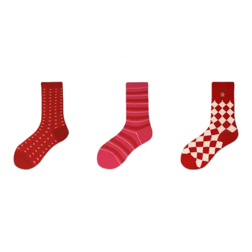 Vine Color Высокие носки Унисекс 3 упаковки Радость Встреча On The WAY Out