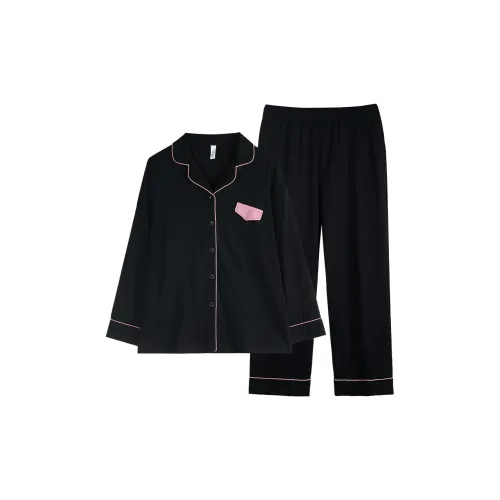 Xuan Liang Pajama Комплект Женский Крутой Черный