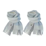 2 шт (Светло-синий + Светло-синий)