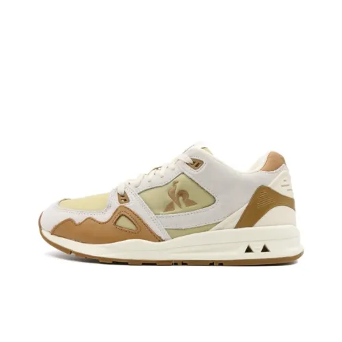 Le Coq Sportif Повседневный Низкий Топ Бежевый Коричневый Мужской
