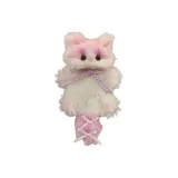 Фиолетовый, в клетку, бант, котенок [DIY материал, сумка]