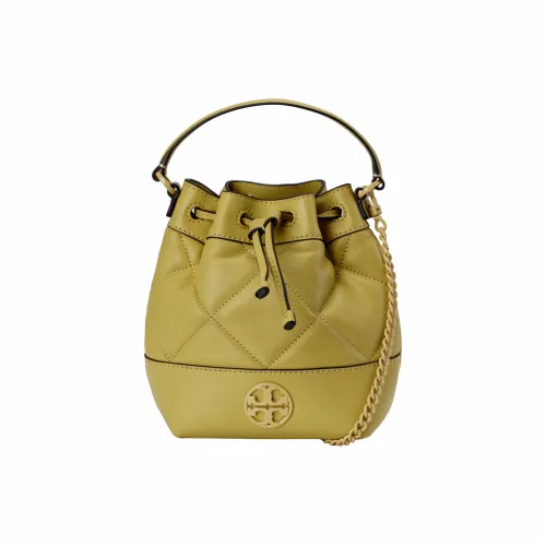TORY BURCH TB Willa Кожа Ведро Сумка Сумка через плечо Мини Сумка Женская Желтая