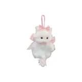 Розовый бант, котенок [DIY материал для сумки]