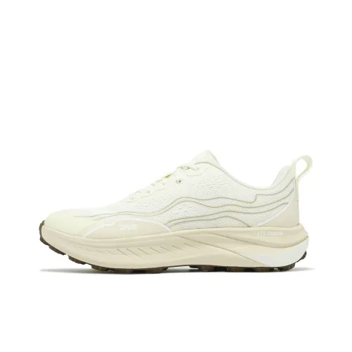 Teva Shock Absorbers Slip-Resistant Дышащие Низкие Кроссовки для Беговых Пути Мужские Экрю