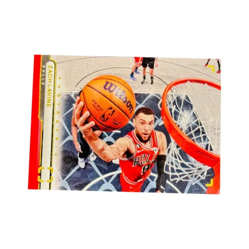 Панини Зак Лавайн Bulls On COURT Collection Classic PHOTO Base Special Cartoon Design CONDITION Спортивные карты 1 шт