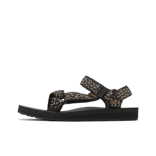 Teva Original Universal Пляжные сандалии Женские Черный Коричневый