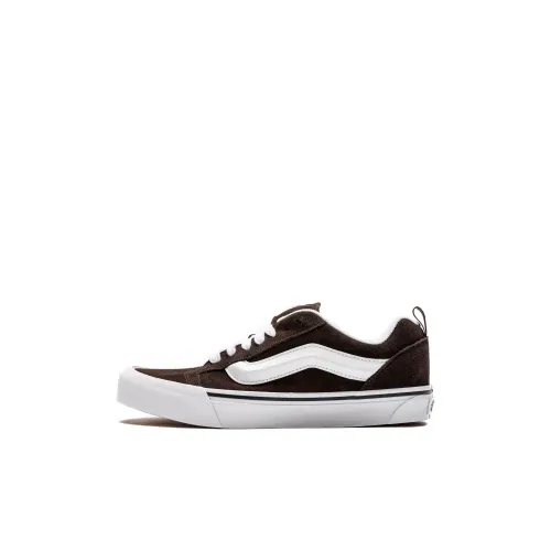 Vans Knu Skool Low Топ Скейтборд Кроссовки Унисекс Коричневый