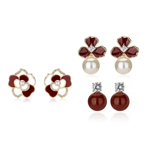 MOFEI Серебро S925 Серьги-гвоздики Женские