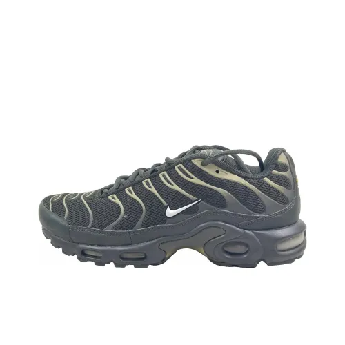 Nike Air Max Plus Износостойкий и Легкий Низкий Топ Беговые кроссовки Мужские Черные