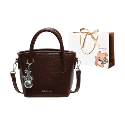 ERANGBEAR ПУ (полиуретан) Одно плечо Ручная сумка Сумка через плечо Маленькая Женская Черный Экрю Кофейный Серебряный Бургунди