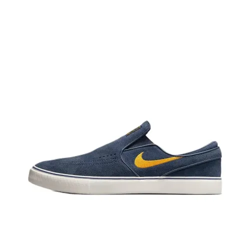 Nike SB Janoski+ Slip-Resistant Abrasion-Resistant Low-Top Skateboard Shoes Men's Blue Найк SB Janoski+ Slip-Resistant Abrasion-Resistant Низкие Кеды для Скейтбординга Мужские Синие
