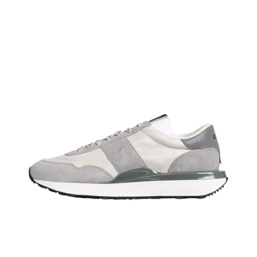 Polo Ralph Lauren Train 89 Low Топ Повседневная обувь Мужская Серый