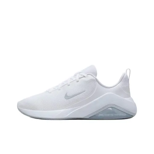 Nike Slip-resistant Abrasion-resistant Low-top Training Shoes Women's White Найк Slip-resistant Abrasion-resistant Низкие кроссовки для тренировок Женские Белые