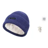 Темно-синий + Подарок: Медвежонок