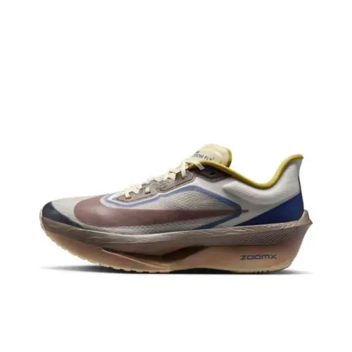 Nike Zoom Fly 6 Slip-resistant Abrasion-resistant Low Top Training для бега на длинные дистанции Обувь Мужская Серый
