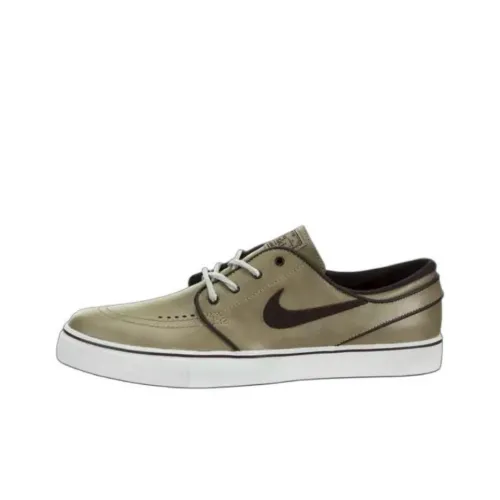 Nike ZOOM STEFAN JANOSKI противоскользящие устойчивые к истиранию низкий топ кроссовки для скейтбординга мужские коричневые