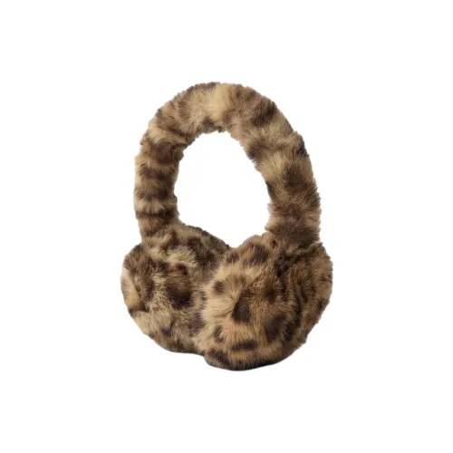 ZARA Полиэстер Наушники-подвески Женские Леопардовый принт