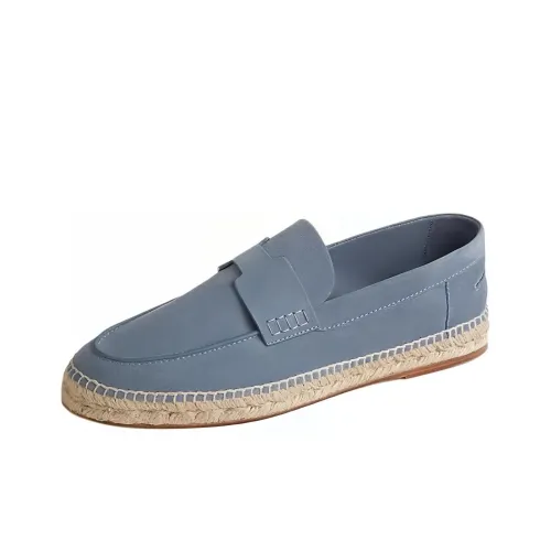 HERMES Trip Эспадрильи Женские Темно-синий