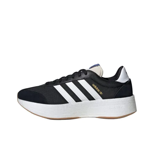 Adidas Originals CITY RNR Противоскользящий устойчивый к истиранию Низкий топ Casual Унисекс Черный