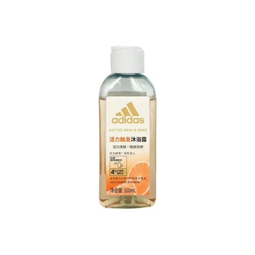 Adidas Active Trial Пачка Шампунь для душа Hydrating Глубокая чистка 100 мл