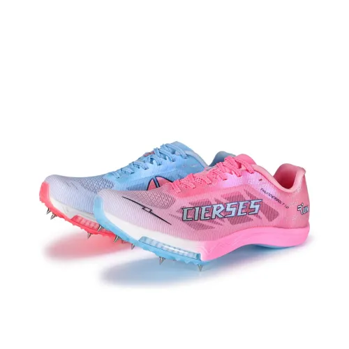 CLERSES Беговые кроссовки Low Top Лунный свет Розовый Несовпадающие Унисекс