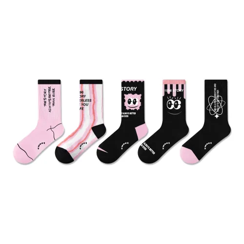 PLAN IN Носки Crew Унисекс Combo Set