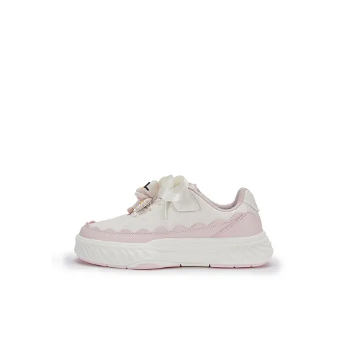 Champion Kids Скейтбординг Обувь Низкий Топ Champion Экрю/Персиково-розовый Kids