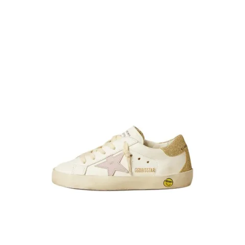 Golden Goose Супер Звезда Детские Скейтбординги Низкий Топ Белый Kids